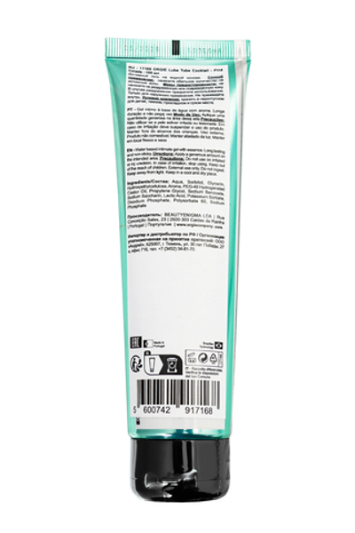 Интимный гель Orgie Lube Tube со вкусом пина колада 100 мл