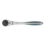 Набор торцевых головок, трещотка 120 зубьев, 1/2", CrV, 36 предметов Gross