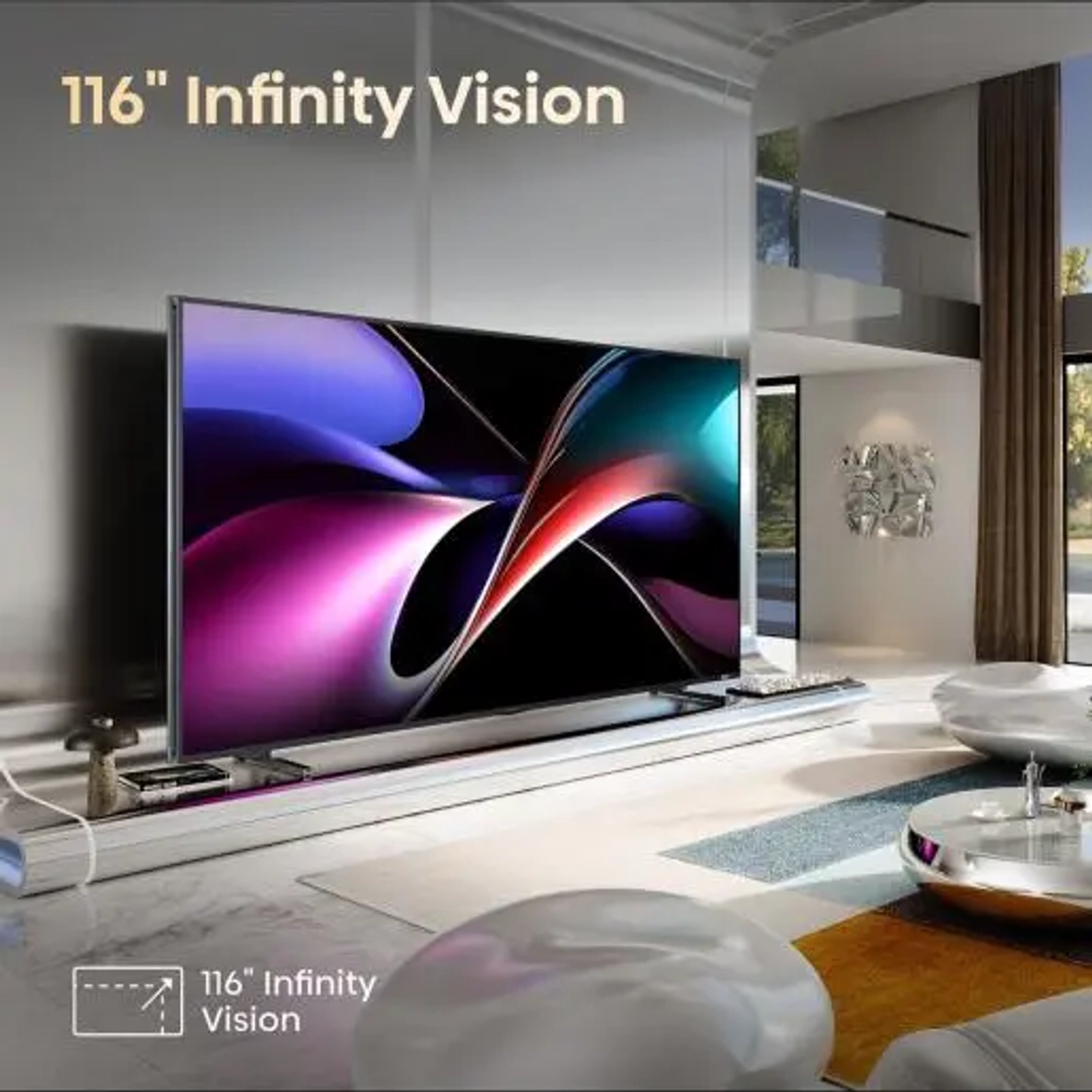 Телевизор Hisense 116UXQ