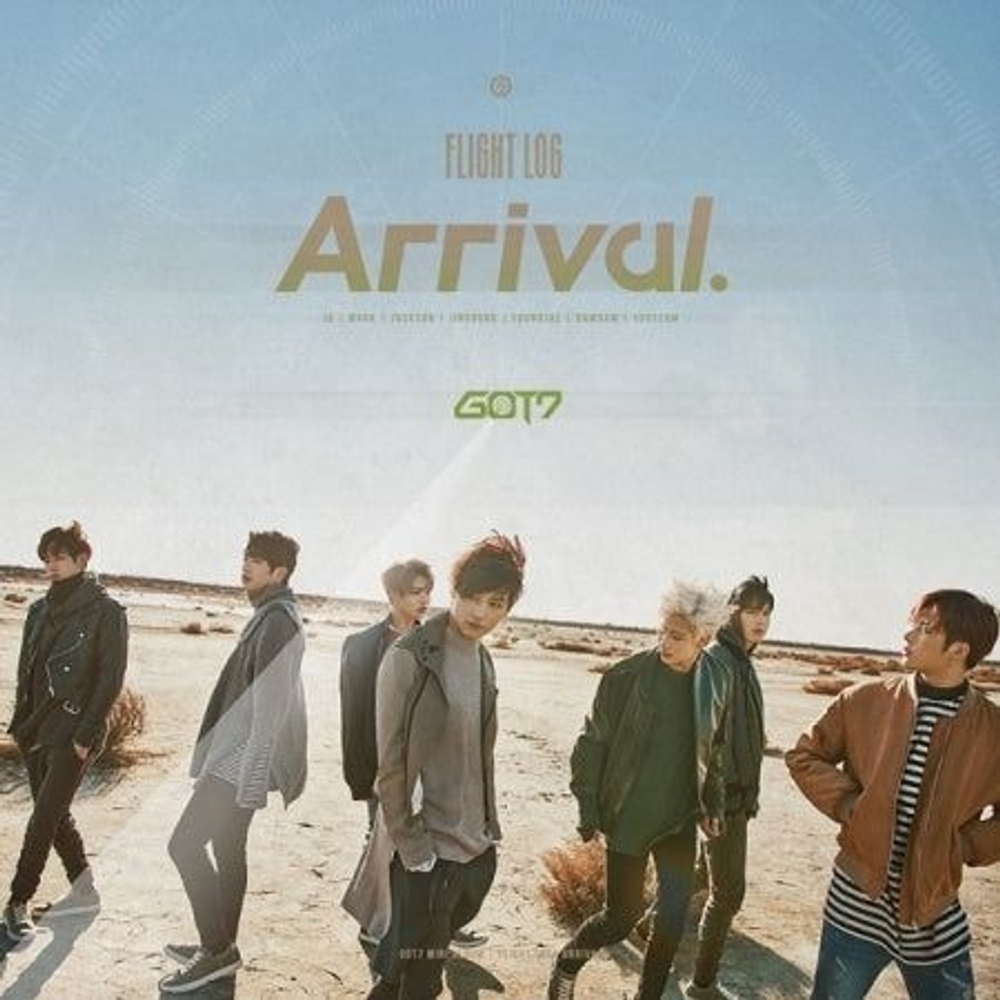 Альбом GOT7 - FLIGHT LOG : ARRIVAL Album 2 Version SET