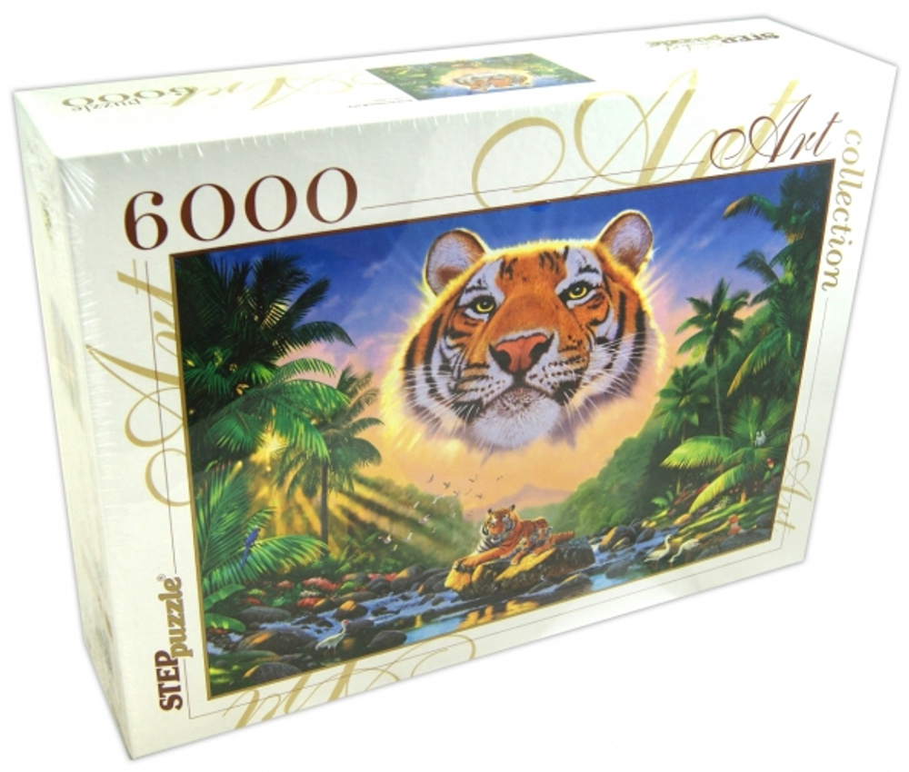 STEP Puzzle Пазл 6000 "Величественный тигр" (Авторская коллекция) арт.85501, от 12 лет .
