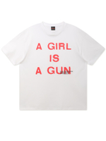 Мужская Футболка Girl Is A Gun