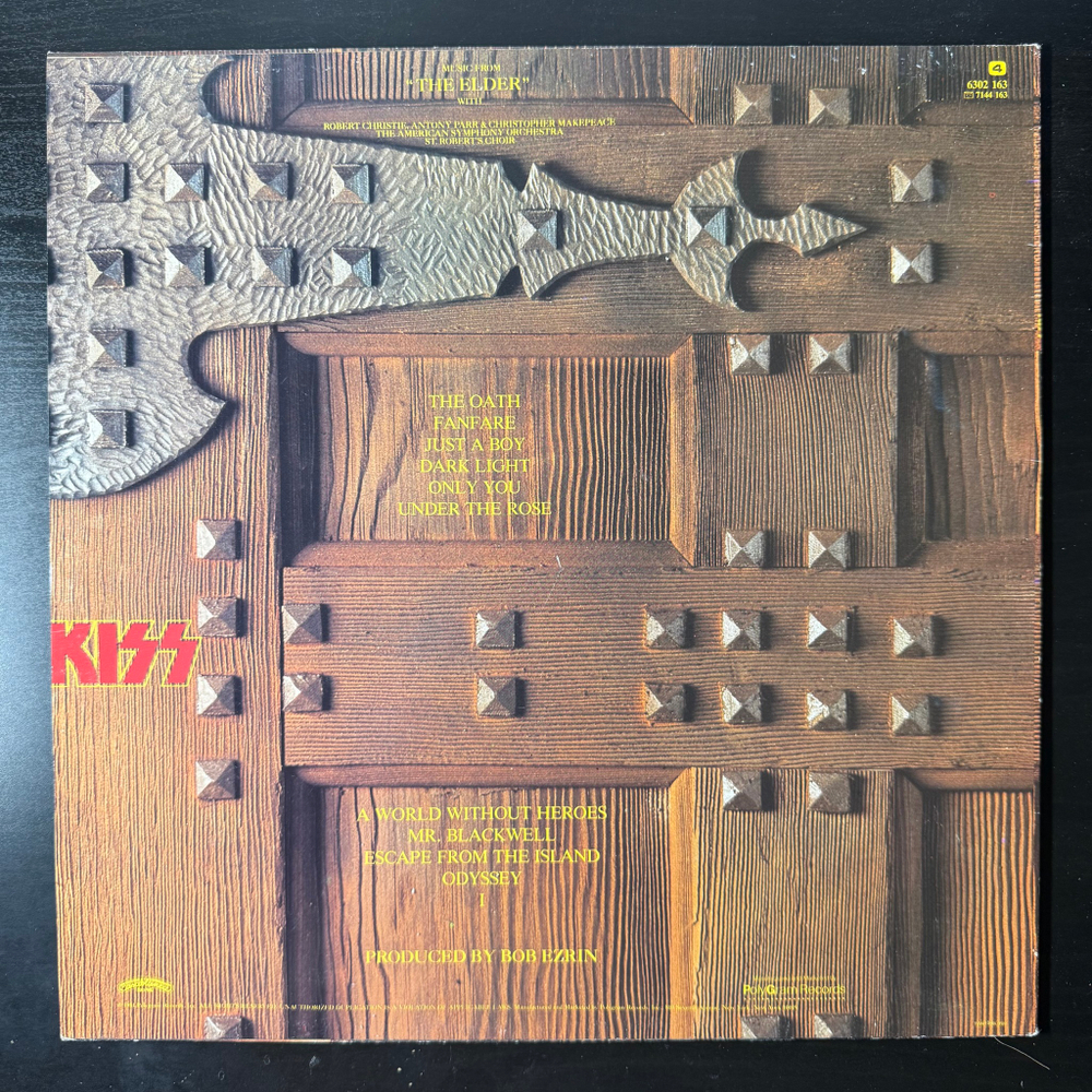 Kiss ‎– (Music From) The Elder (Норвегия 1981г.)