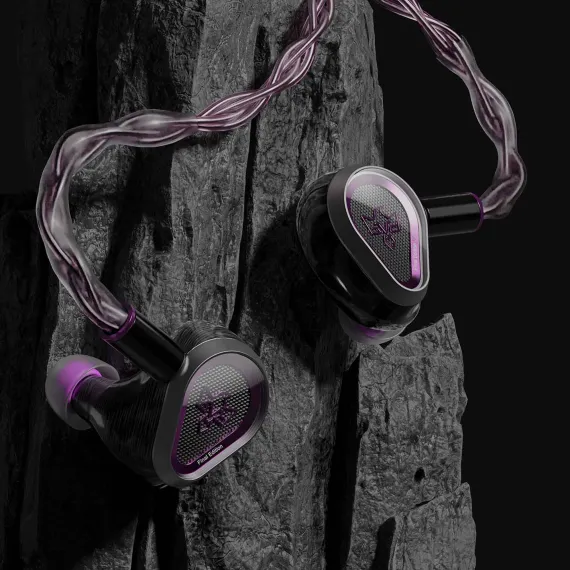 Vision Ears Phoenix Final Edition Dark Gray Violet