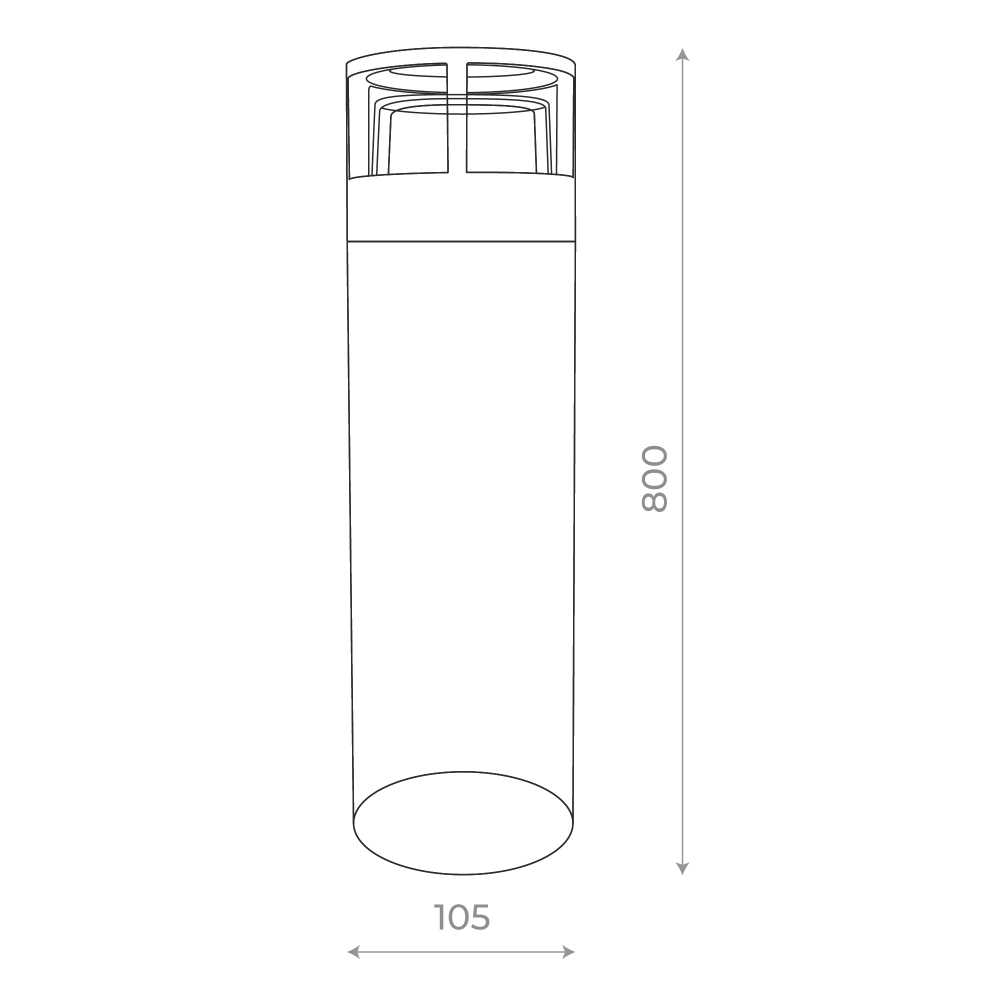 Светильник наземный FOSSA LED 5W 4000K