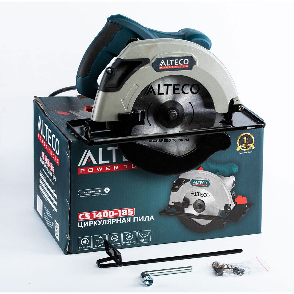 Циркулярная пила ALTECO CS 1400-185
