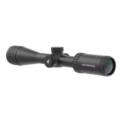 Прицел Vector Optics VictOptics SOI 3-9x40, AO, VNM-1 (MIL) - вид слева, линза окуляра и маховики ввода поправок