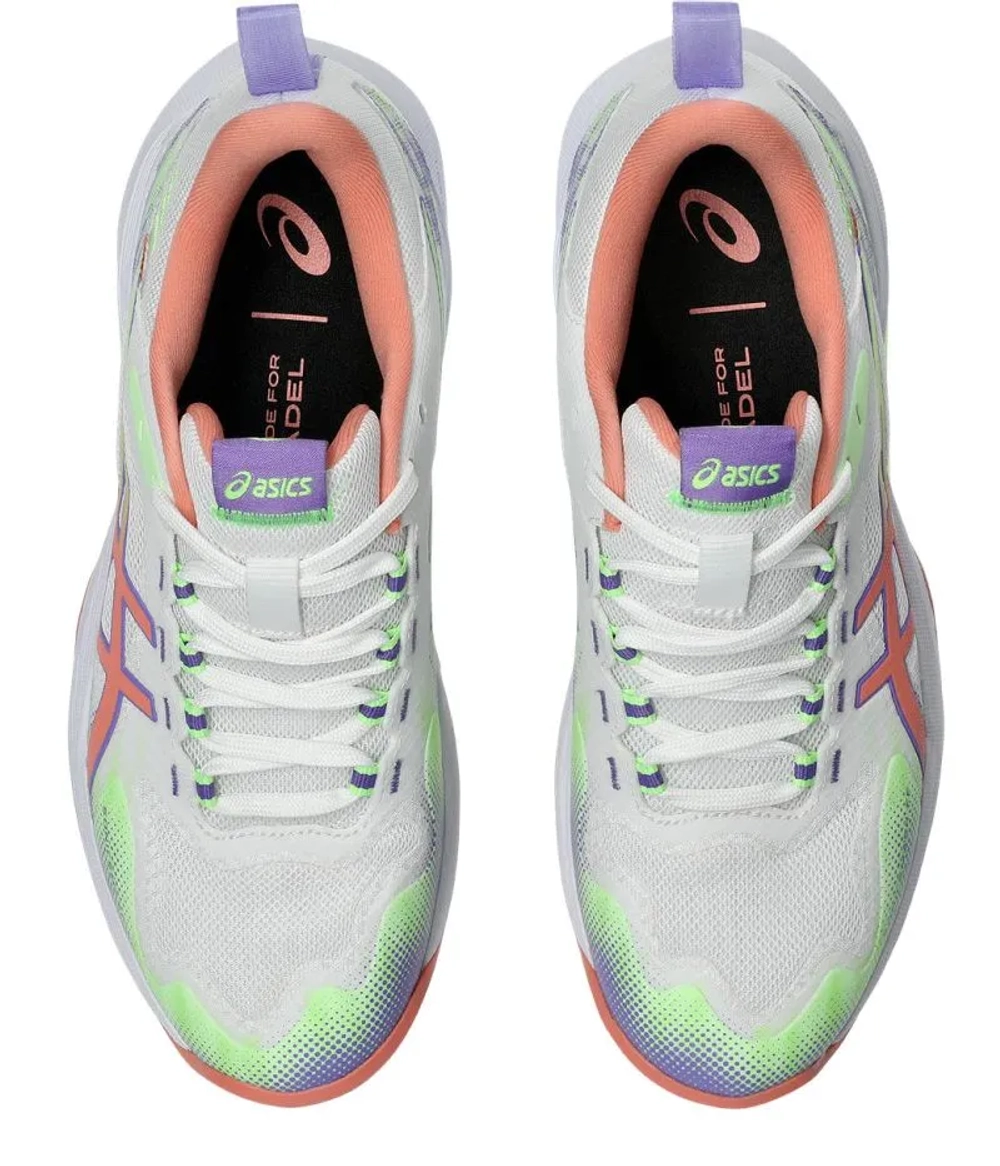 Женские кроссовки для padel Asics Sonicsmash FF - white/guava