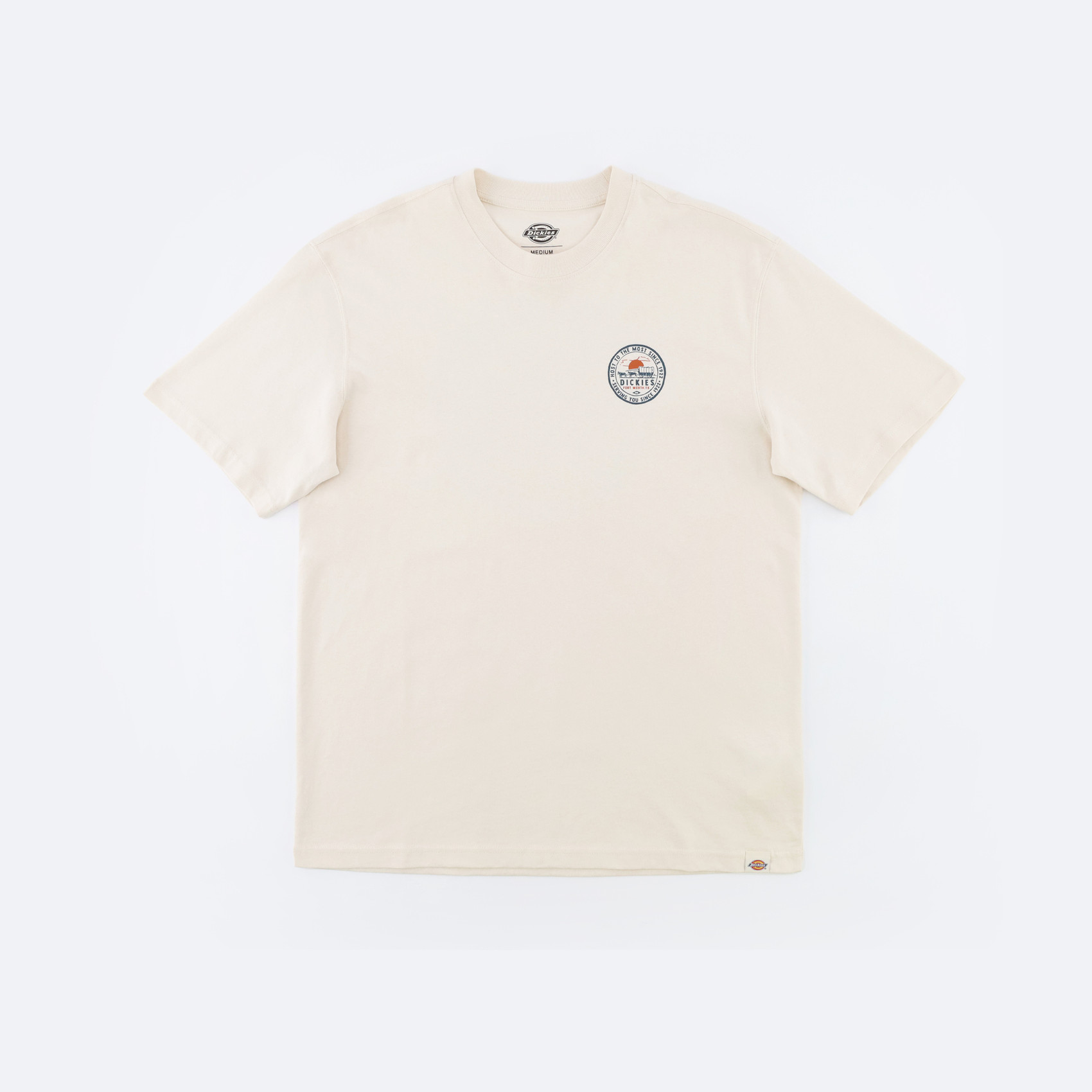 Футболка Dickies Greensburg Graphic T-Shirt (stone whitecap gray) артикул: - купить в магазине Дайс