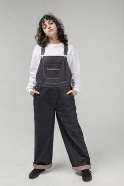 Комбинезон Dark Blue/Pink Джинсовый