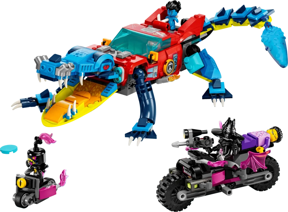 Конструктор LEGO DREAMZzz 71458 Крокодиловый автомобиль