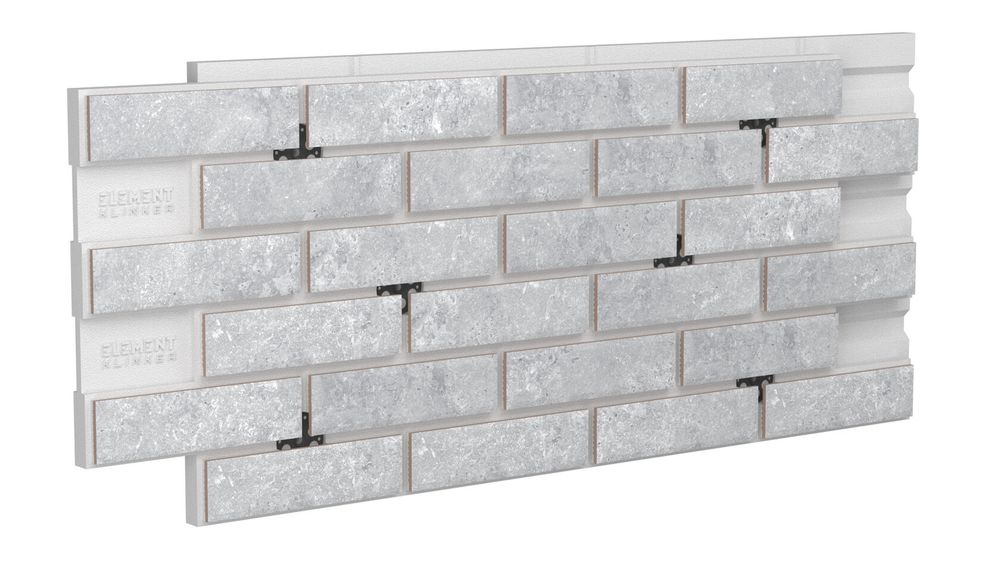 Термопанель ППС 2.0 Element Klinker Exclusive Cement Gray