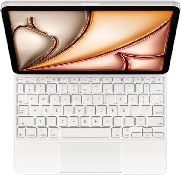 Клавиатура Apple Magic Keyboard для iPad Air 13" Белый | White (MDFW4LL/A), Русская гравировка