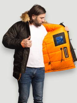 Husky Denali (т. серая - beluga/orange)