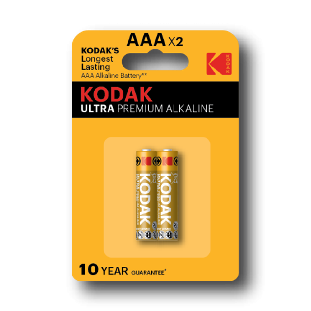 Батарейки Kodak LR03-2BL ULTRA PREMIUM Alkaline | Kodak