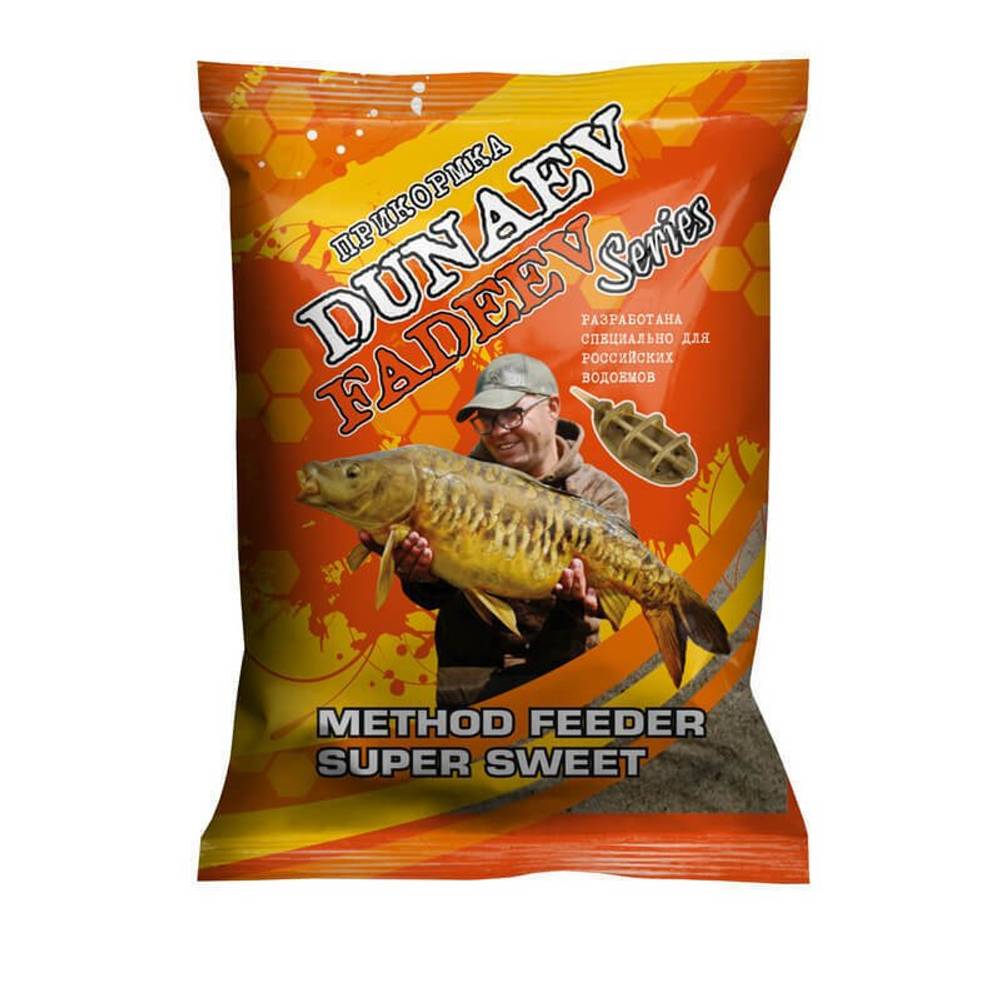 Прикормка "DUNAEV-FADEEV" 1кг Method Feeder Super Sweet