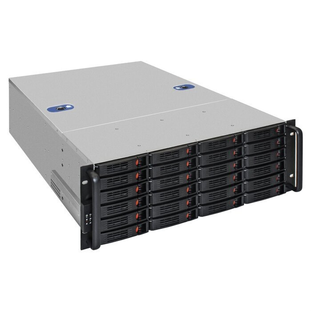 Серверный корпус ExeGate Pro 4U660-HS24 EX293271RUS 4U 1200W 24xHotSwap