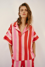 РУБАШКА ПОЛО В ПОЛОСКУ — ZARA