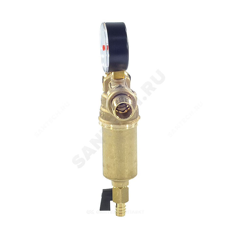 Фильтр сетчатый T-образный латунь Ду 32 Ру25 G1 1/4" НР 751 Icma 83751AG05