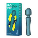 Зеленый wand-вибратор Romp Presto - 20 см. (Цвет: зеленый)