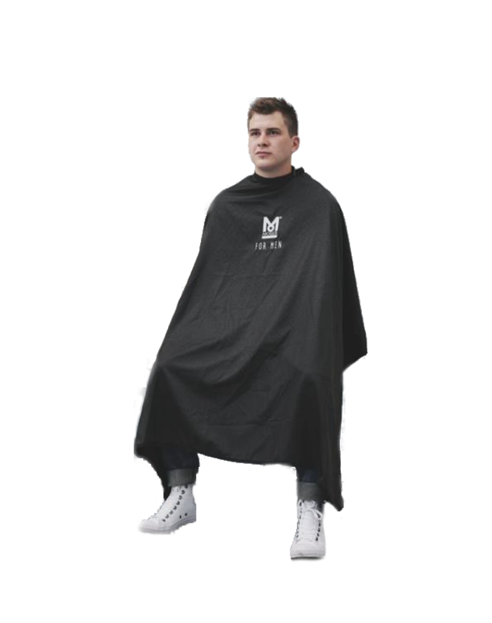 Пеньюар парикмахерский Moser Pinstripe Black (0092-0145) - 2