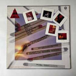 Винтажная виниловая пластинка LP Def Leppard Pyromania (Япония 1983) (Без Оби)