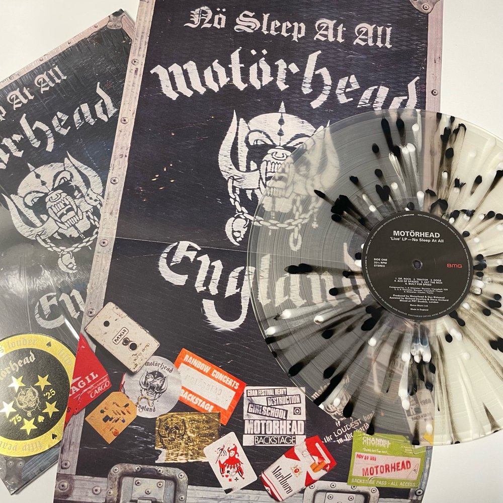 Виниловая пластинка LP Motorhead No Sleep At All (Европеский Союз 2025)