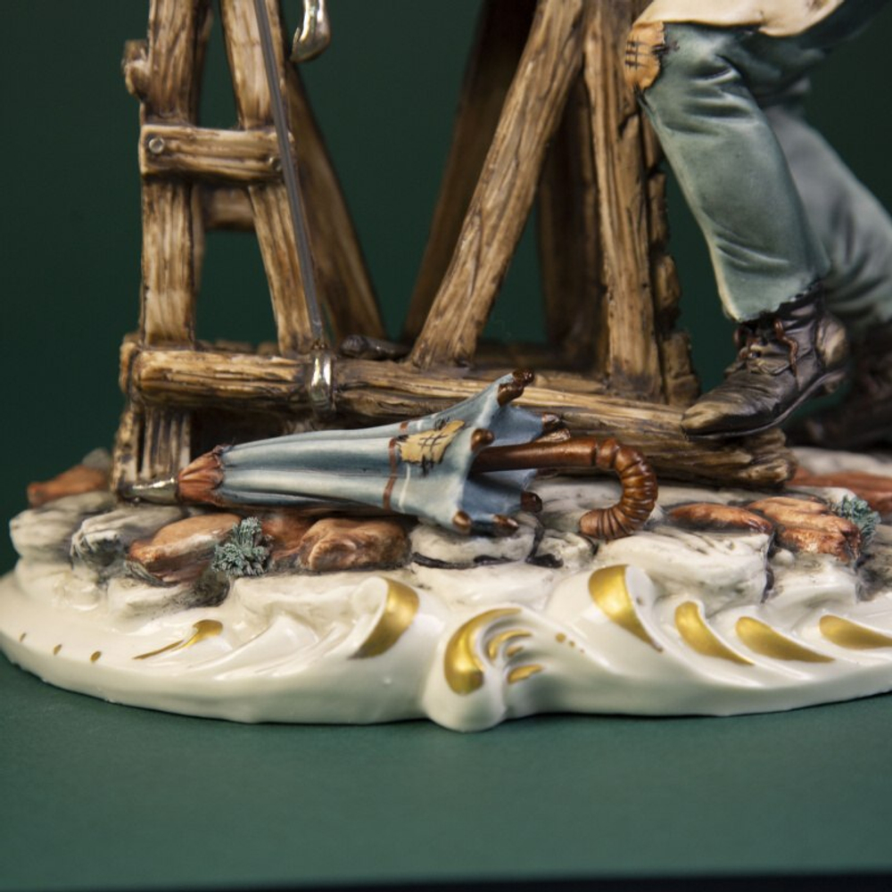 Фарфоровая мануфактура Capodimonte «Точильщик ножей»