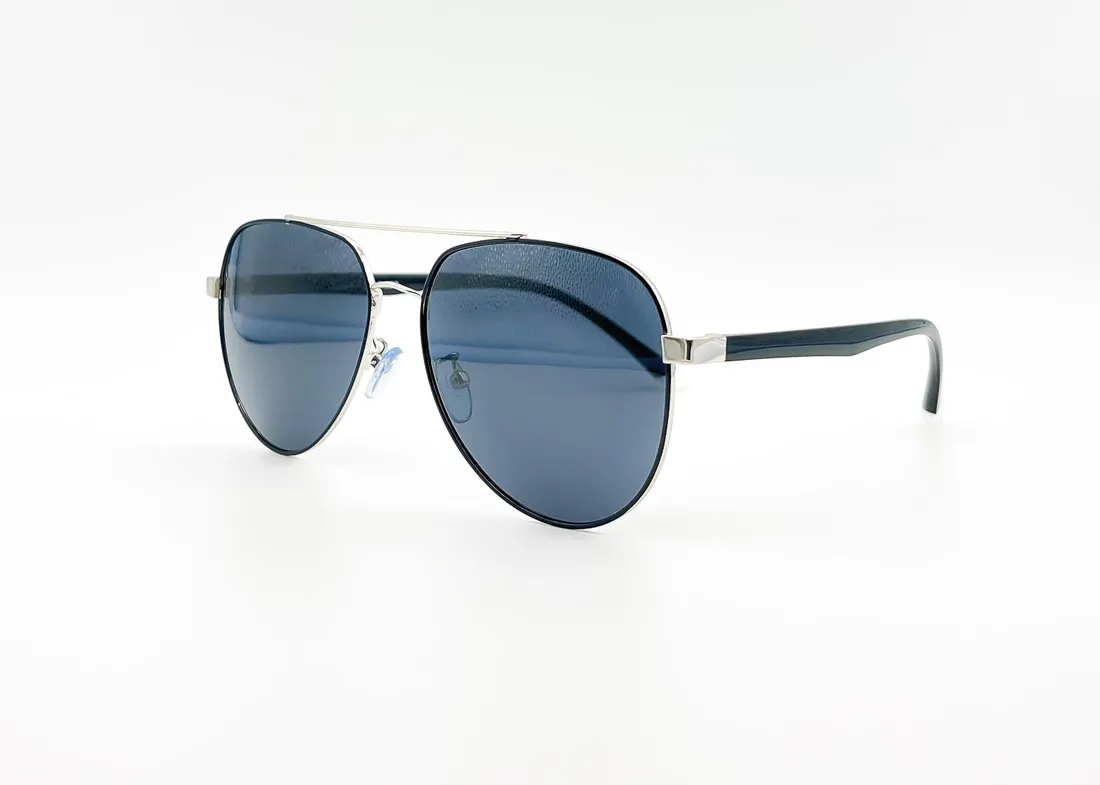 Изг. оправы Santarelli 9233 Black-Silver — кадр 2