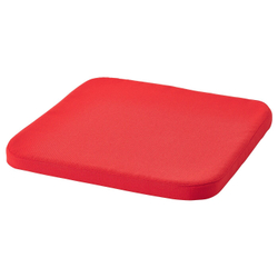 IKEA STAGGSTARR  (ИКЕА СТАГГСТАРР)  -  Подушка для стула, красная, 36x36x2,5 см