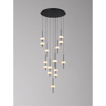 Подвесной светильник LED 15*3W 3000К APL.863.03.45 чёрный Celcia Aployt