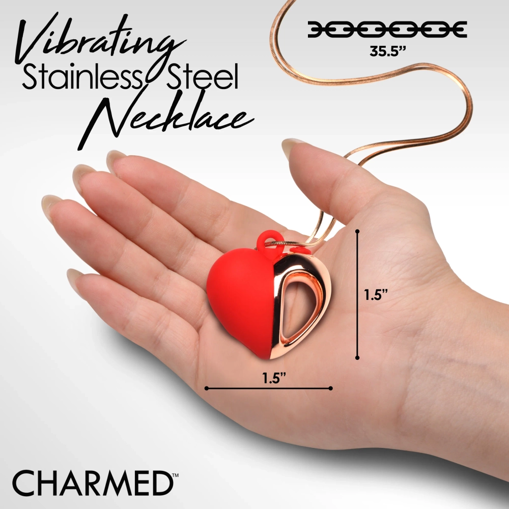 Charmed Vibrating Heart - Подвеска-вибростимулятор