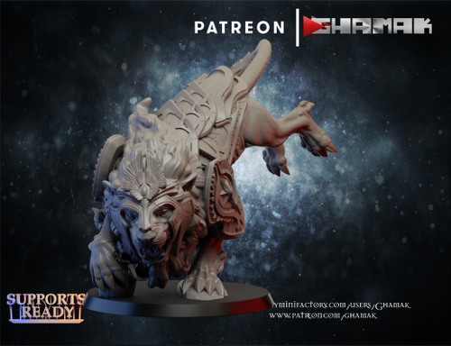 Grand Alliance Order Stormcast Eternal Боевой зверь №2 миниатюра для dnd, днд, pathfinder, фентези, Настольная игра, НРИ, Варгейм, РПГ
