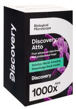 Микроскоп цифровой Levenhuk Discovery Atto Polar с книгой