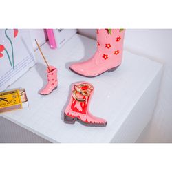Поднос декоративный Rodeo, Cowboy Boot, 18,5x14 см