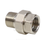 Соединитель латунь никель американка Ду 20 (3/4") прямой ВР/НР VALFEX VF.340.N.034