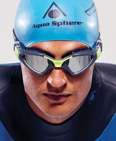 Очки для плавания Aqua Sphere Kayenne black/green