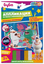 Фреска неоновая 17*23см "Буба" NEONSAND-BU (Мультиарт)