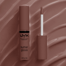 NYX Professional Makeup Butter Gloss - Блеск для губ оттенок 17 Ginger Snap, 8 ml