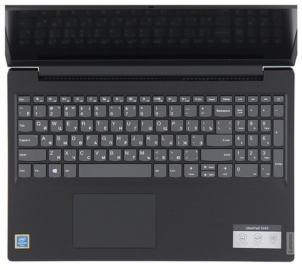 Ноутбук Lenovo S145-15IKB CPU: i3-8130U, RAM: 8GB, SSD: 256GB, GPU: Intel UHD, OS: Windows 11, Цвет: черный, Состояние: C1