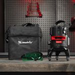 Лазерный уровень Matrix ML 06 Green, 30 м, 520 нм, аккумулятор Li 2800 мАч, резьба 5/8"