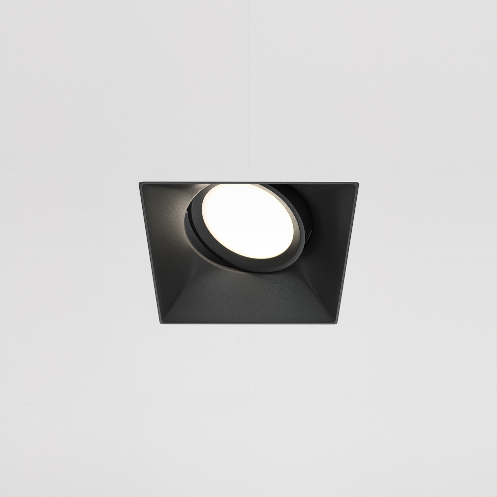 Встраиваемый светильник Maytoni Dot DL042-01-SQ-B