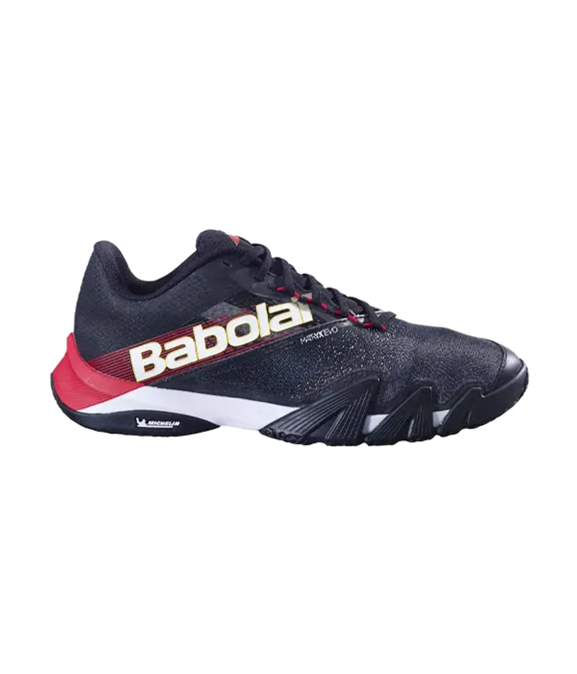 Babolat Jet Premura 2 Черный-Томатно-красный 2025 Кроссовки