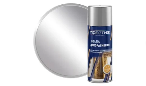 Эмаль ПРЕСТИЖ декоративная Silver Metallic 425 мл