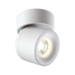 358808 OVER NT21 150 белый Накладной светодиодный светильник IP20 LED 10W 850Лм 4000K 220V GESSO