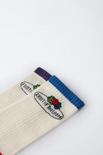 ZARA - FRUIT OF THE LOOM™ НАБОР ИЗ 2 ПАР НОСКОВ, ЭКРЮ