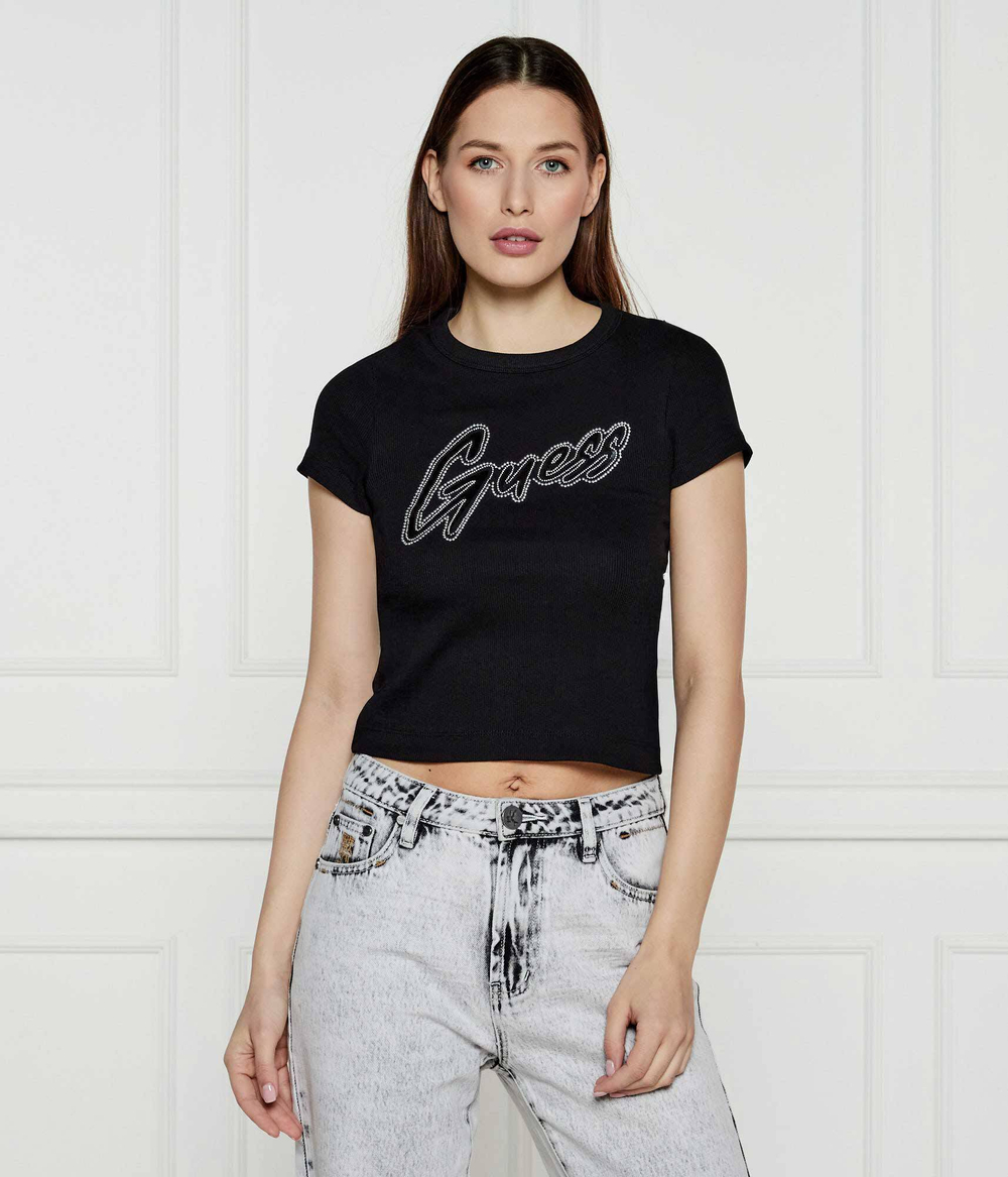Футболка GUESS - черный(W5RI68 KA0H1)
