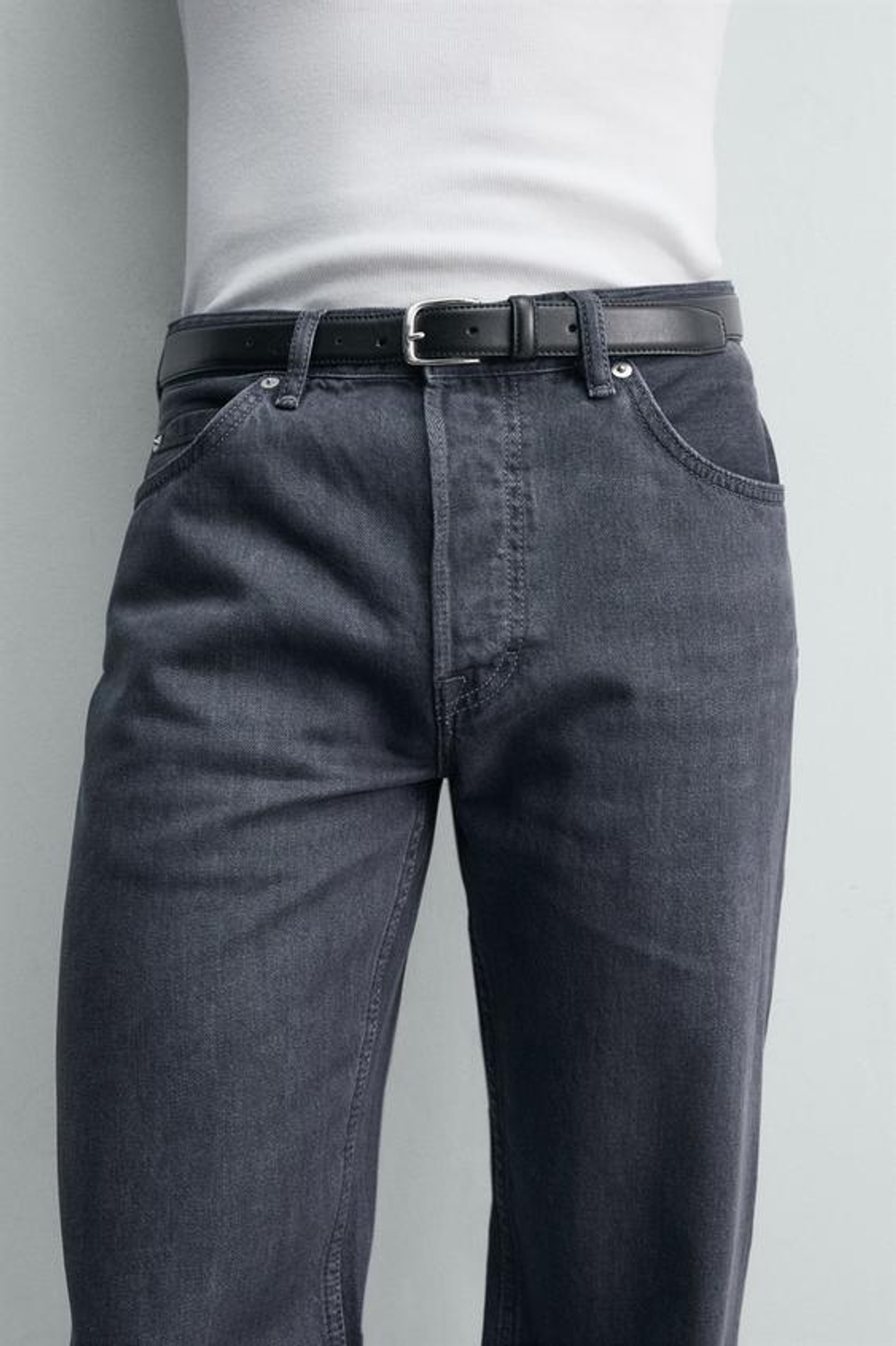 ZARA ДЖИНСЫ STRAIGHT LEG, ИНДИГО