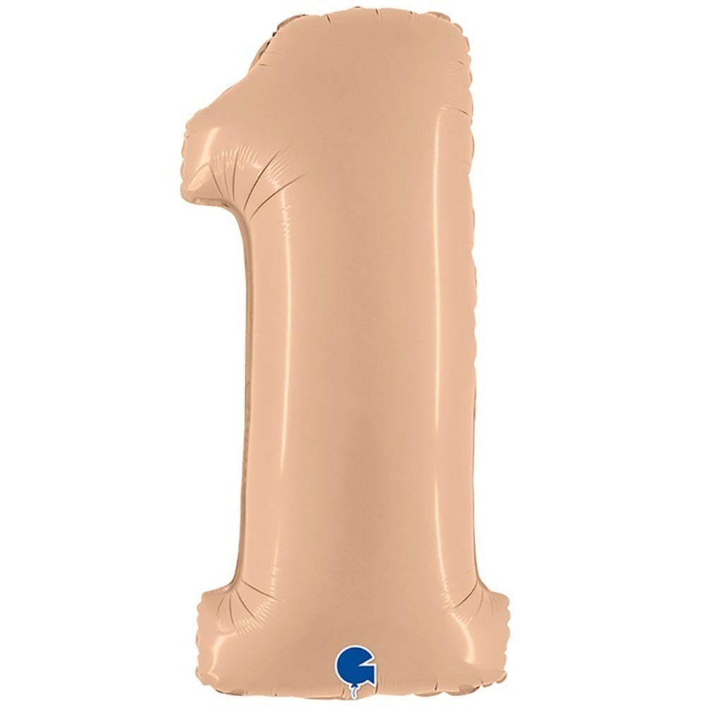 Г ЦИФРА 1  40" Сатин Nude