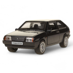 Модель ин. мет. "Lada -2108 Спутник" 12см. откр. двери, багажник, черный коробка 2108-12-BK (Технопарк)